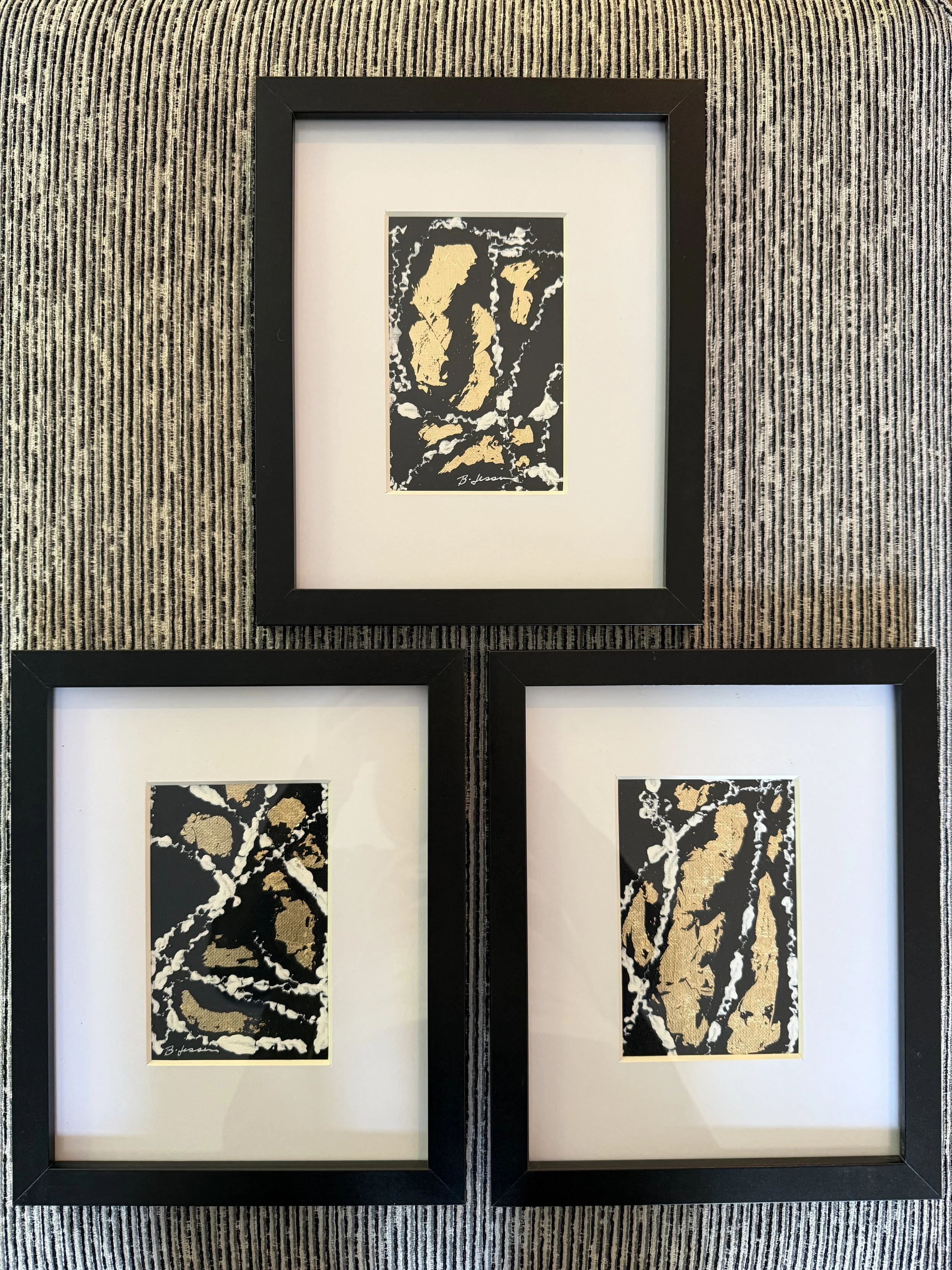 Gold Leaf #1//#2//#3// 8"x10"//$50 Each