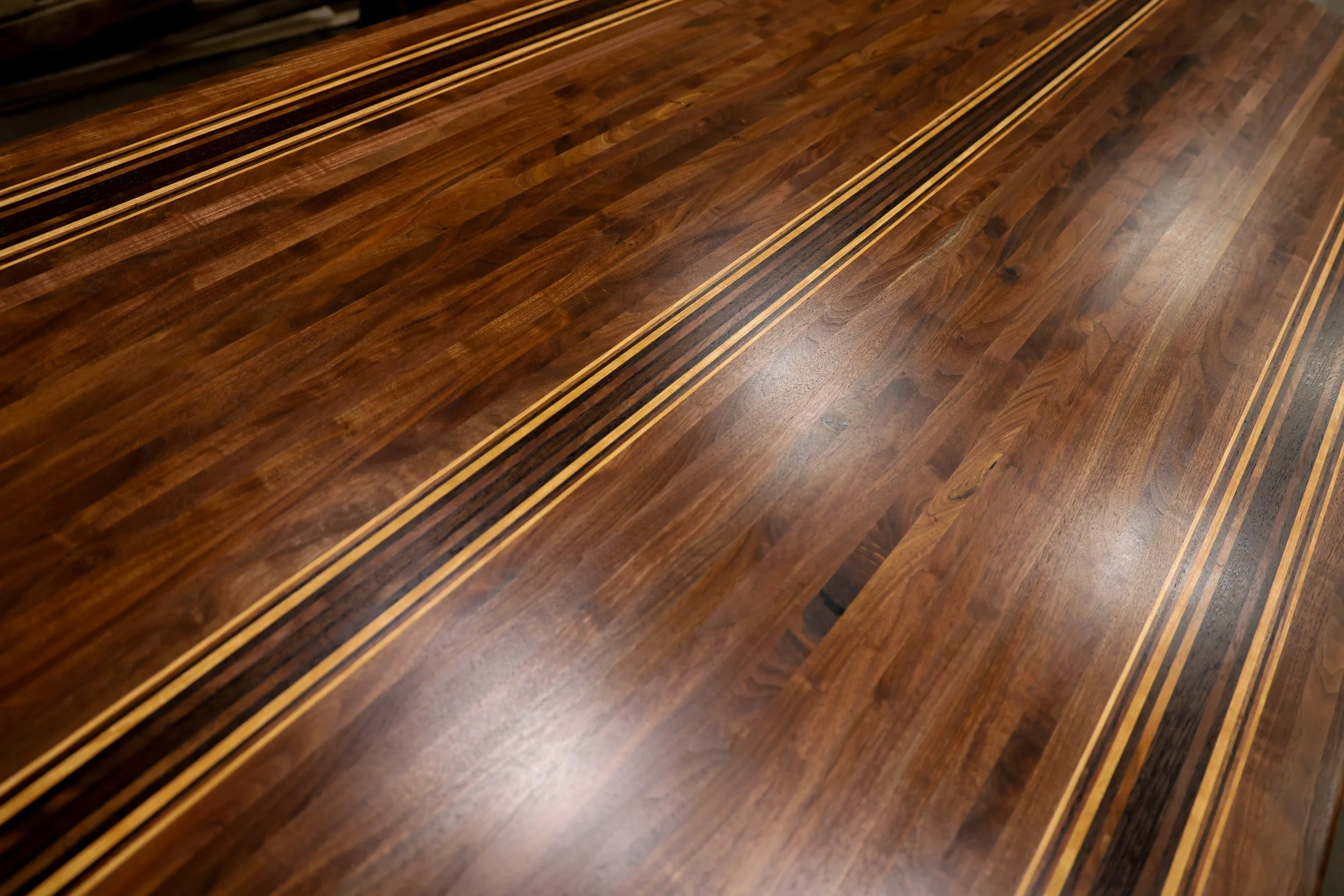 artistic style butcher block table