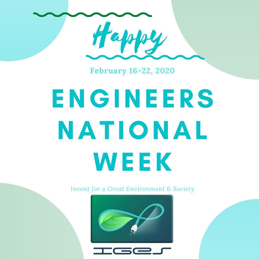 Happy Engineers National Week #engineering #infinitegreenenergysource