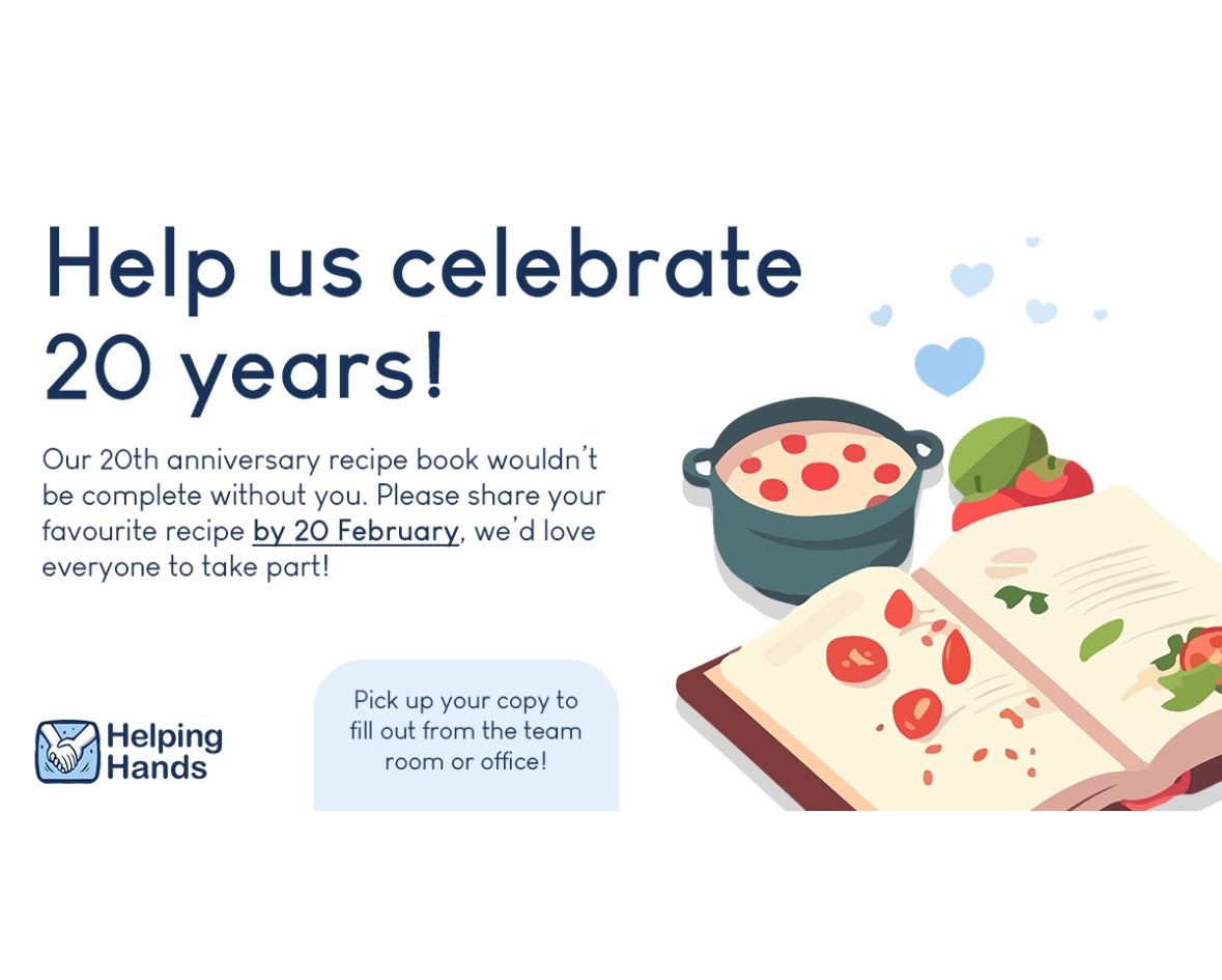20th Anniversary Recipe Book! 