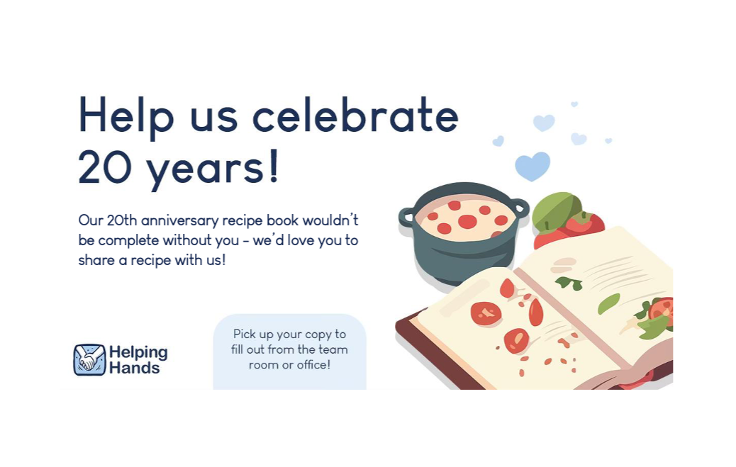 20th Anniversary Recipe Book! 