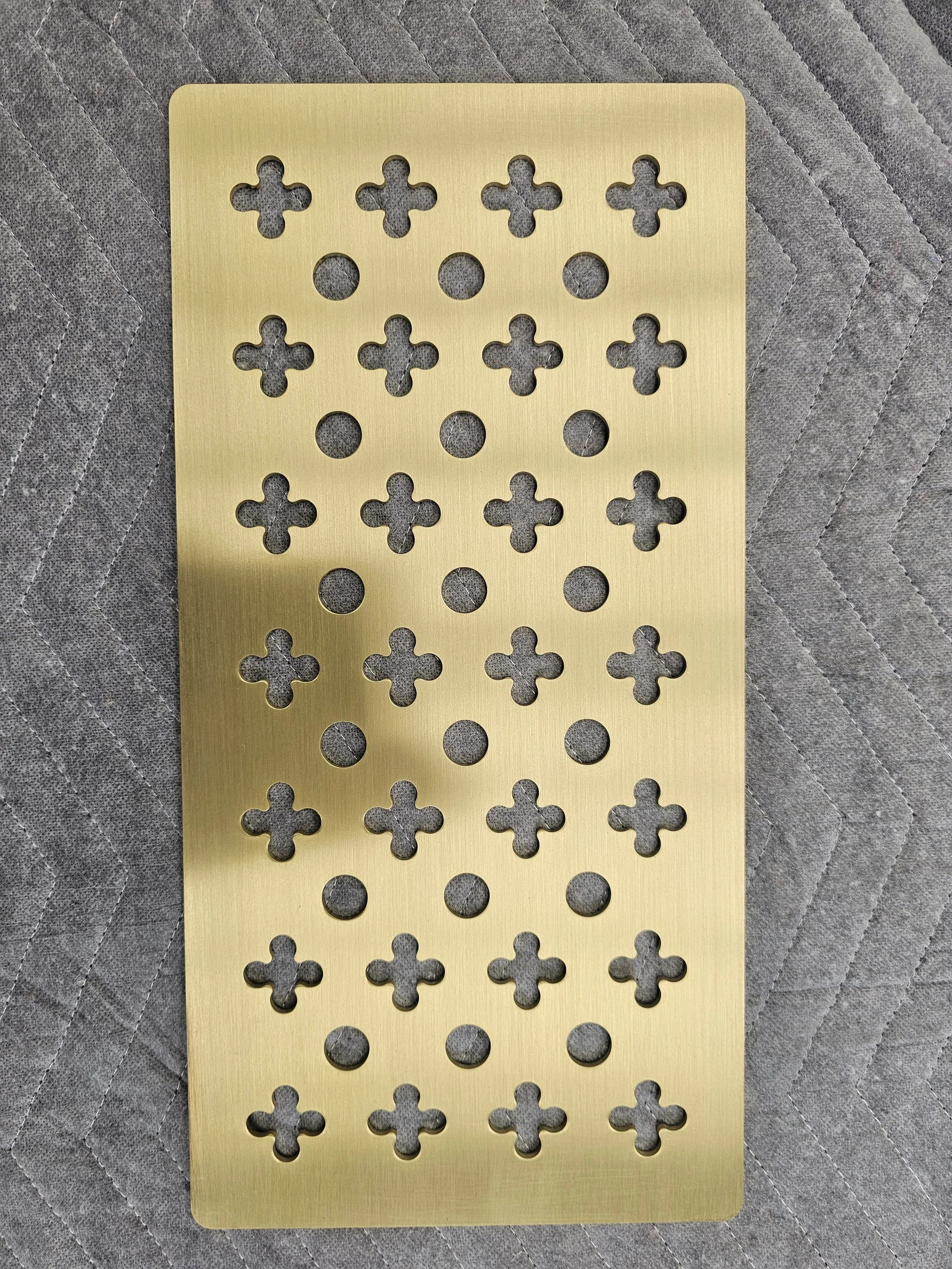 Brass lasercutting