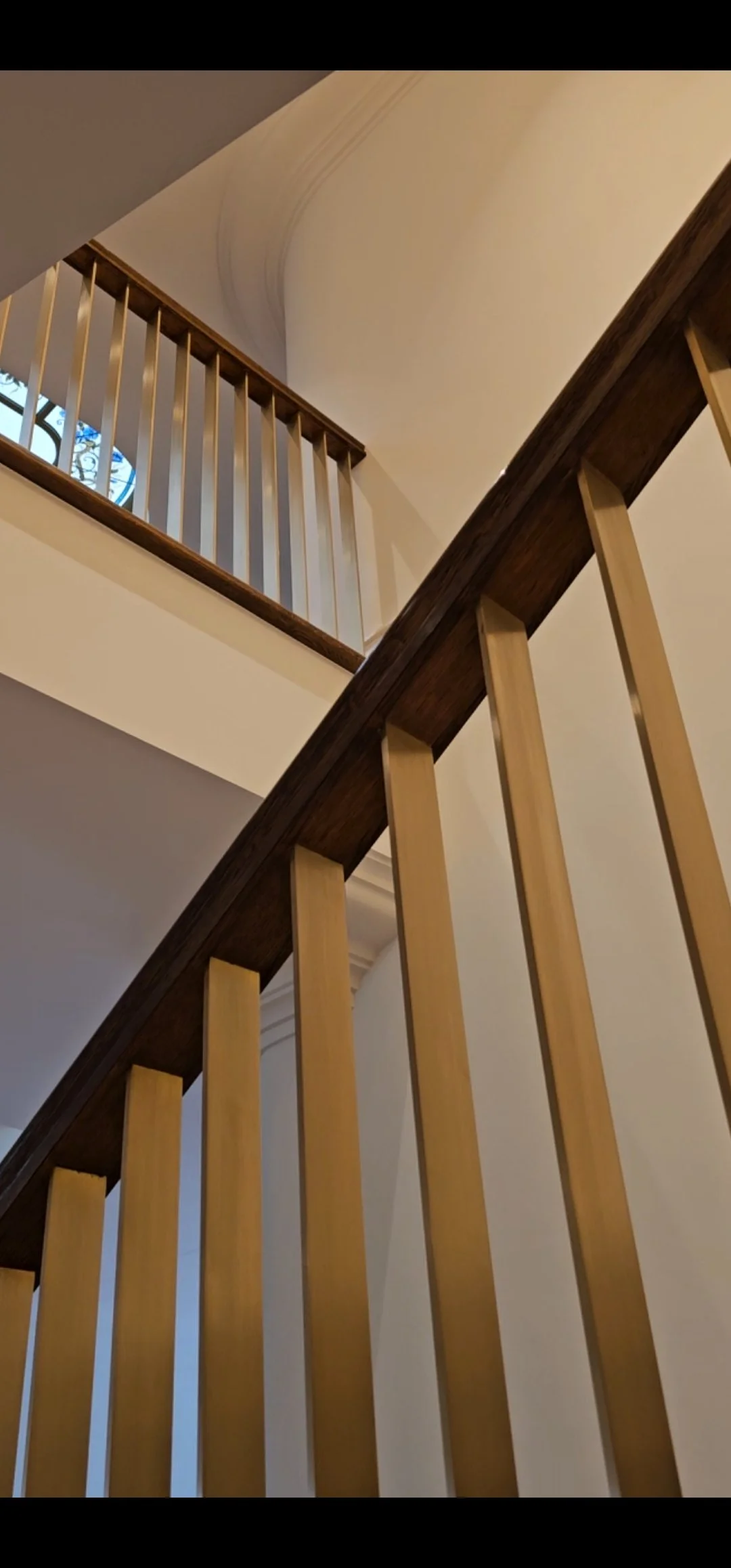 Brass balustrade