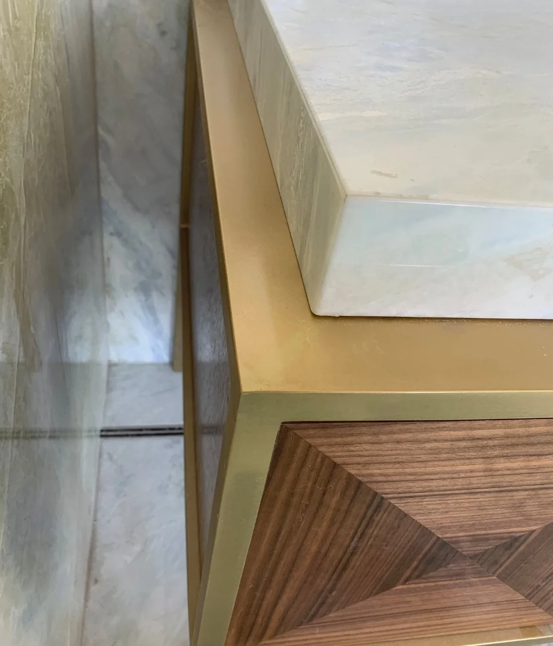 Brass furniture