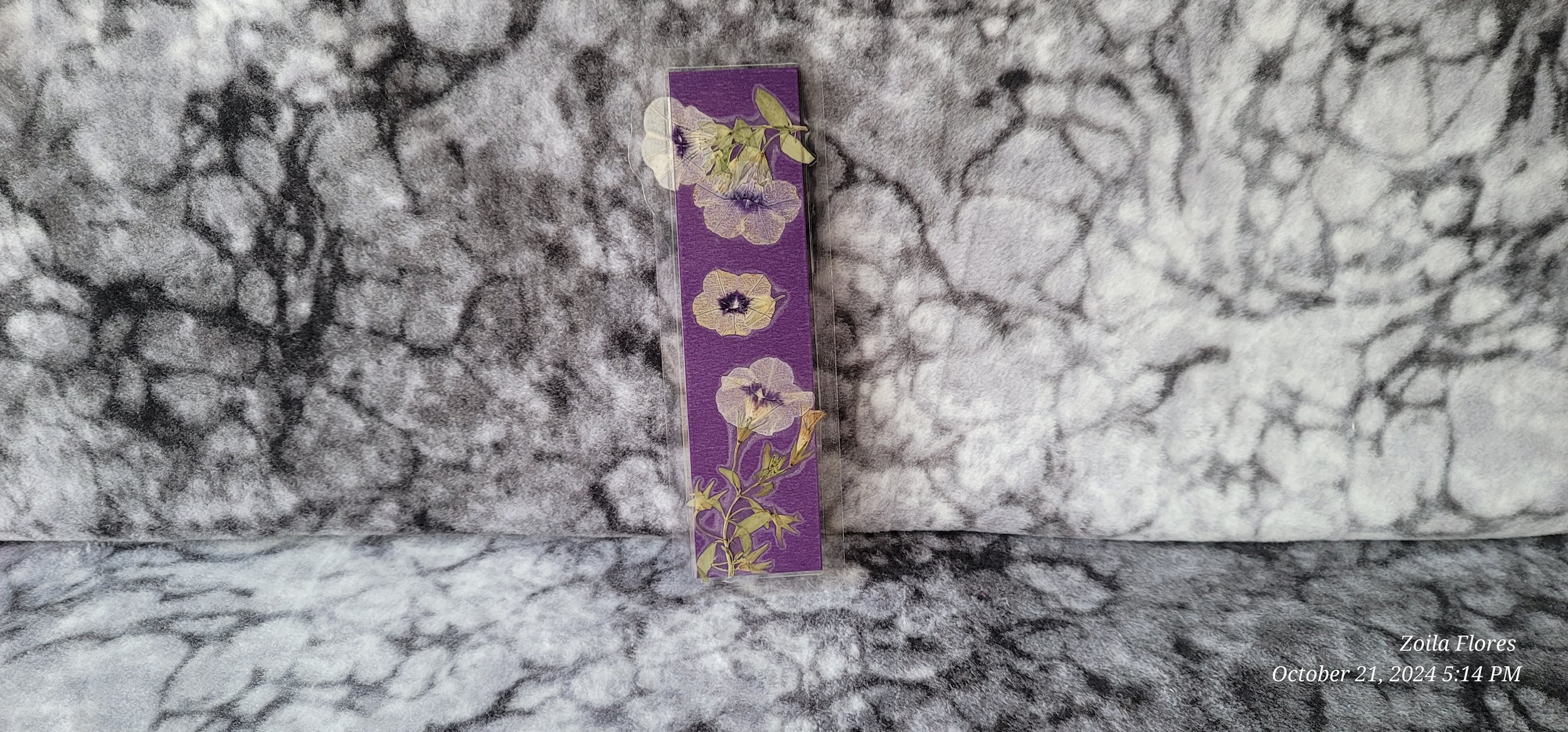 Flower Pressed Bookmarks