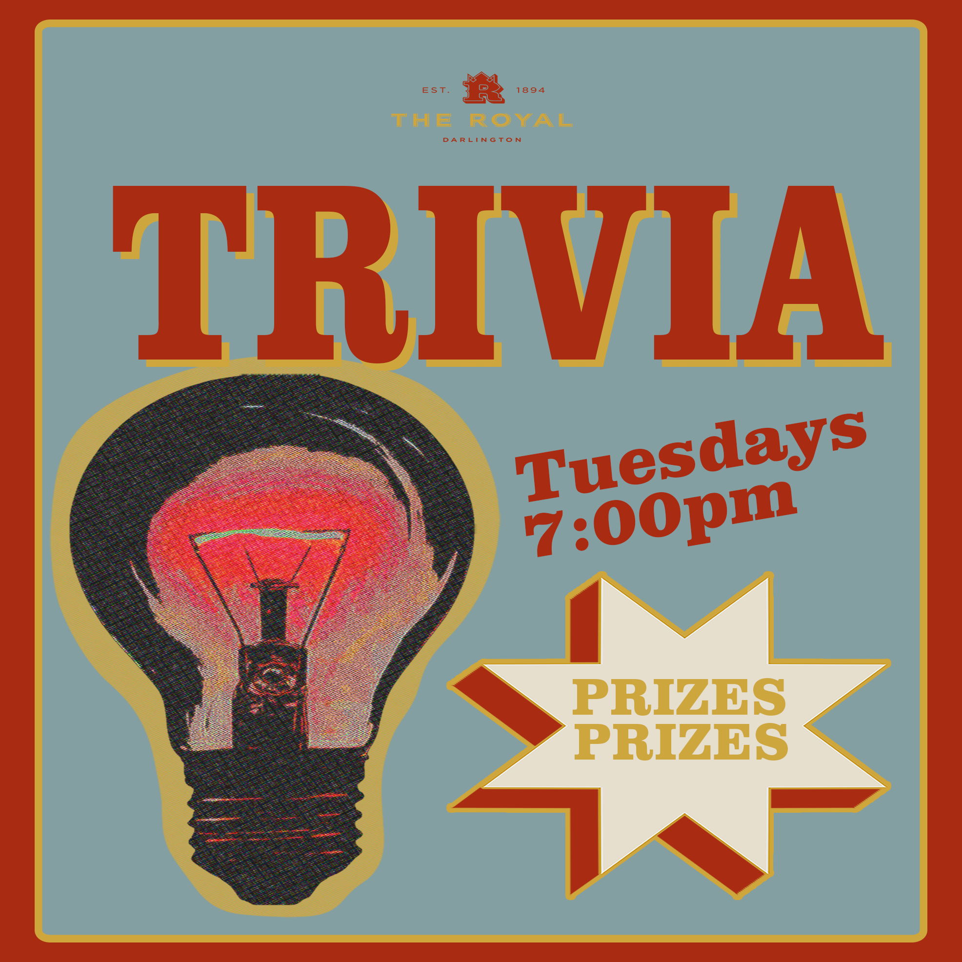 Trivia Tuesdays at The Royal 