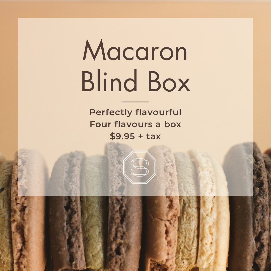 Macaron Blind Box 🙈
Just like our signature macarons, these beauties are filled with our delicious no-sugar filling, ensuring a guilt-free indulgence for all.

Each Blind Box Macaron features four macarons that have its unique characteristics - from