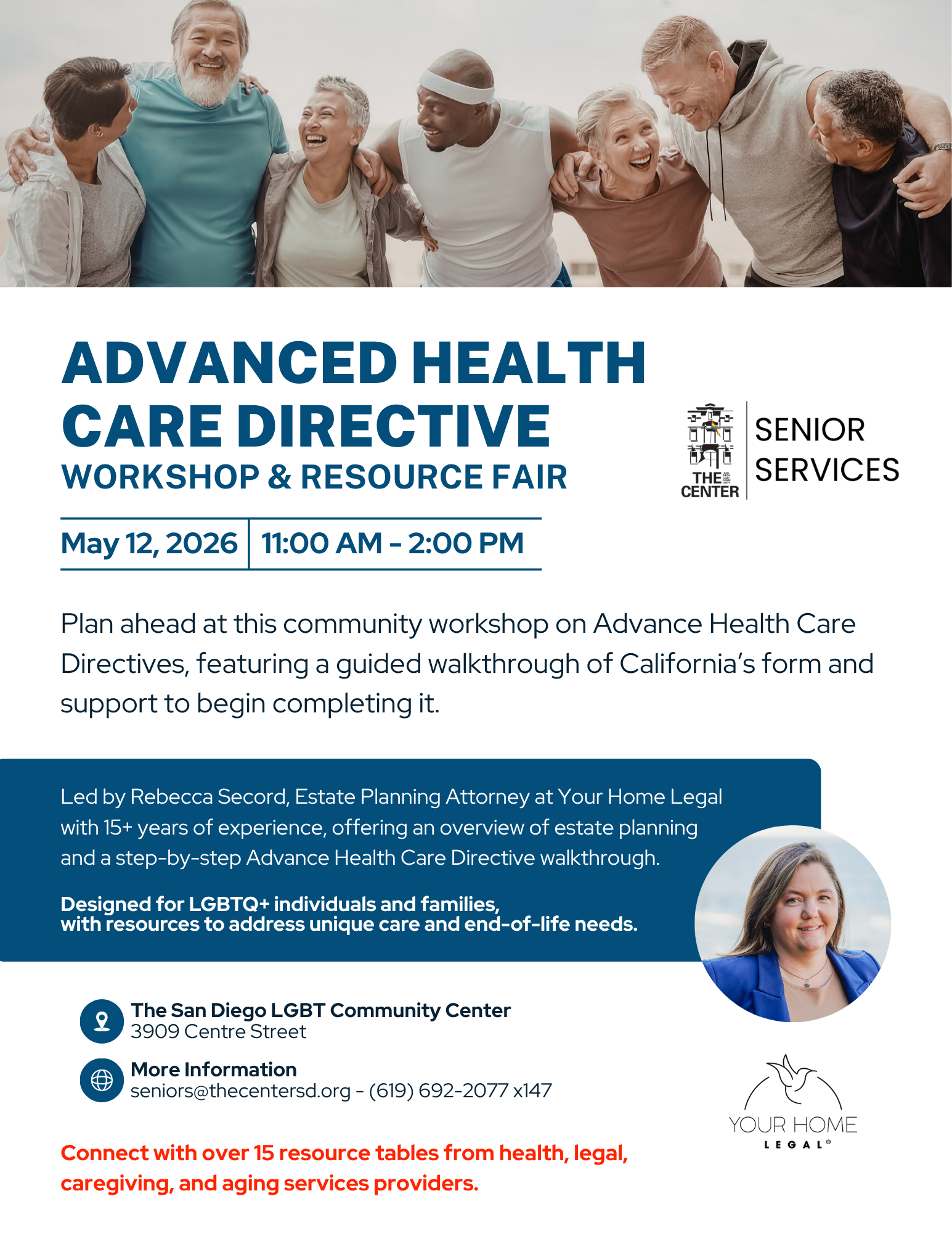 Advanced Health Care Directive Workshop & Resource Fair