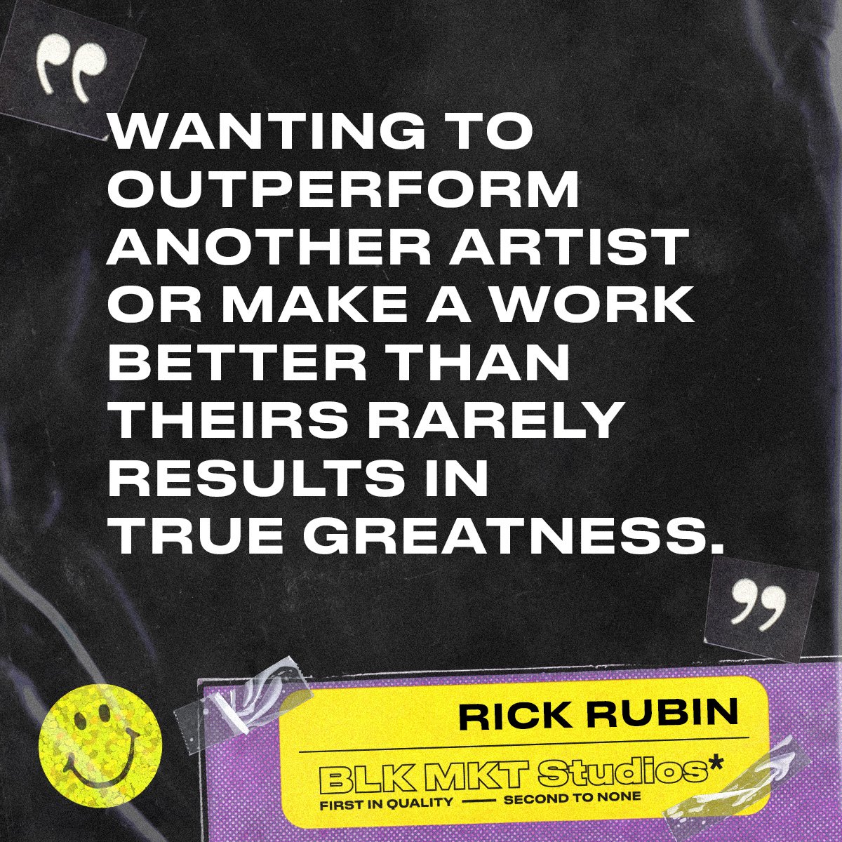 This quote from Rick Rubin&rsquo;s &ldquo;The Creative Act&rdquo; made us stop and consider its relevance to marketing. Carving out your own niche and speaking directly to your audience's needs is the name of the game in content marketing. 

By prior