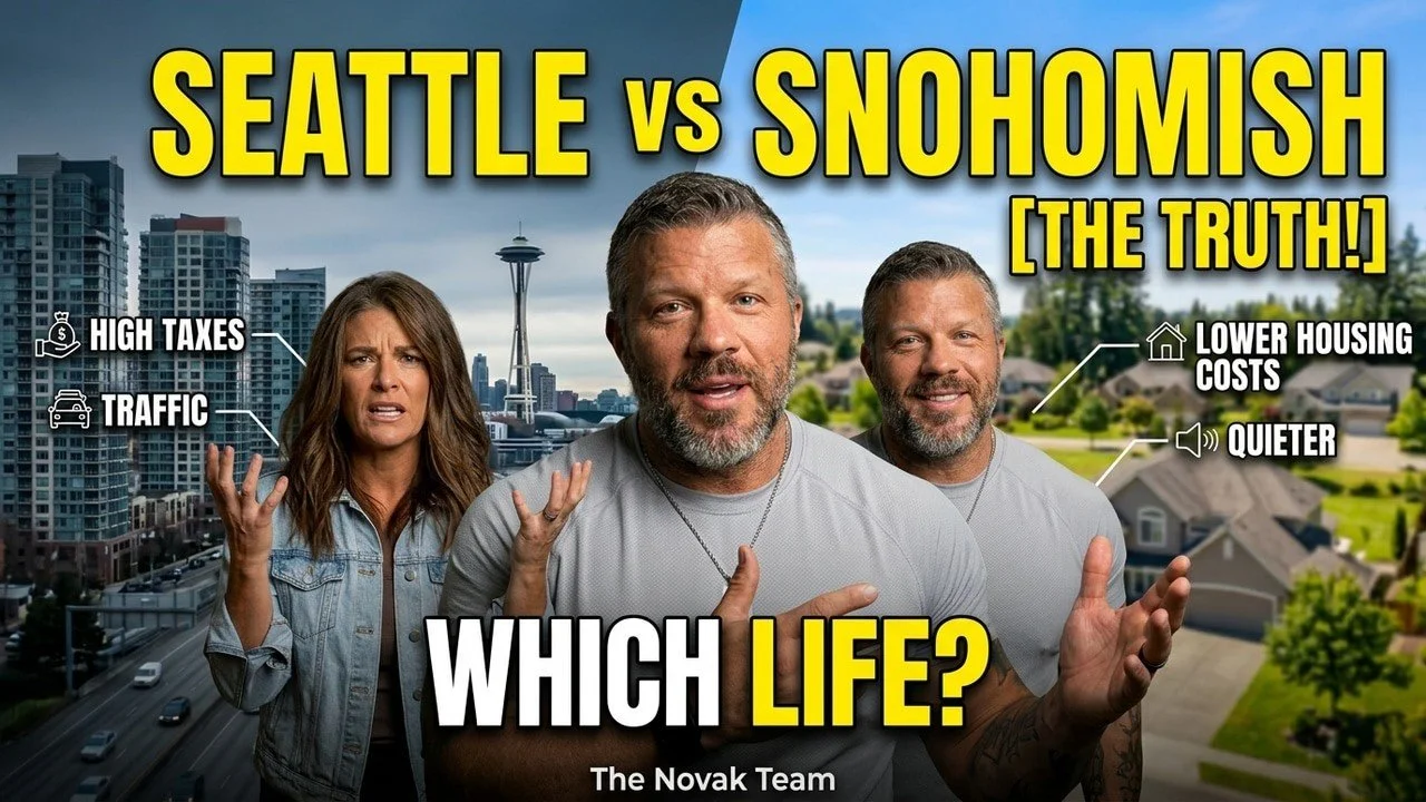 Living in Snohomish County vs Seattle: Lifestyle, Cost, and Daily Life