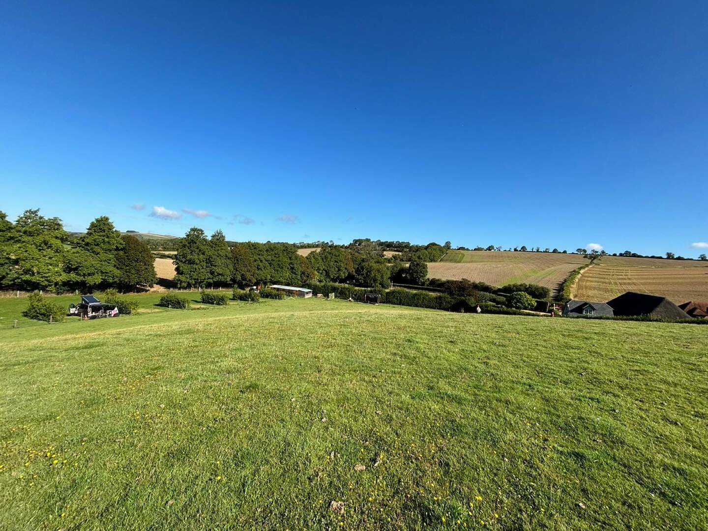 Good morning, followers! 🫶

After a rather wet week, we are so pleased to see the blue sky return in time for our weekend campers! 🏕️ ☀️ 

#upperparsonagefarmcampsite #upperparsonagefarm #upperparsonagecampsite #campsite #camping #campinguk #southd