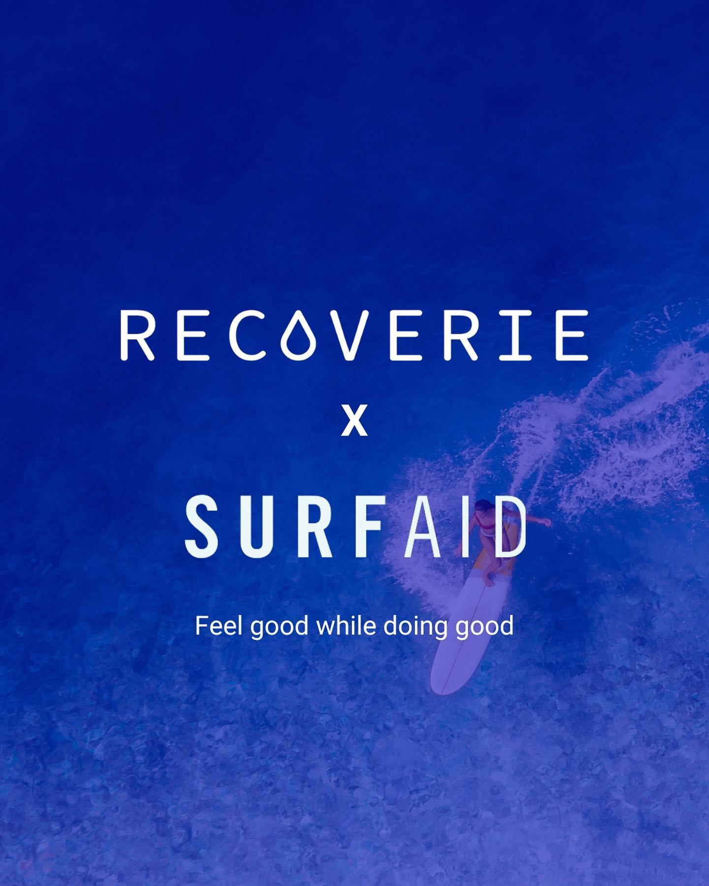 Feel good and do good with Recoverie x @surfaid, with a mission to improve the health, wellbeing and resilience of families living in isolated regions connected to us through surfing 💙

With the annual SurfAid event coming up on the 17th of May in B