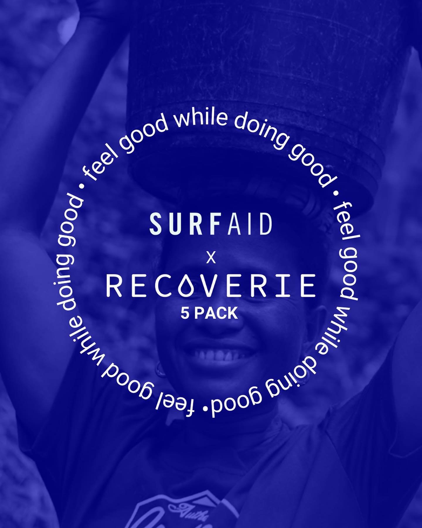 Feel good while doing good with a SurfAid x Recoverie 5 pack 💙 For every purchase, $50 supports SurfAid&rsquo;s mission to uplift remote communities through surfing connections. Join us in making a meaningful impact, promoting health, well-being, an