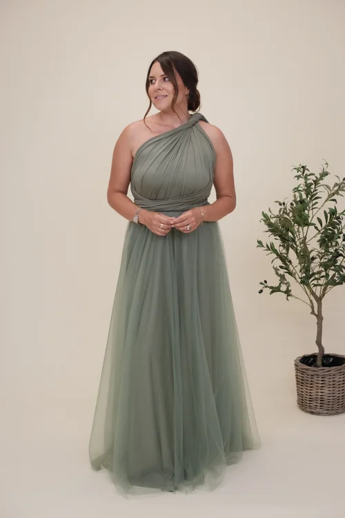 Tulle Multiway Dress  L Closet D Chnel