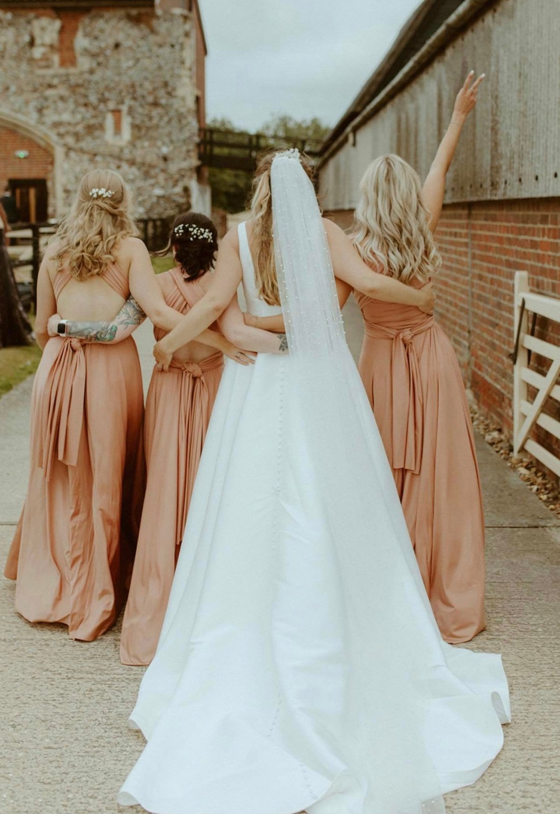 How to Tie the Bardot Wrap Multiway Bridesmaid Dress - Lá Closet Dé Chánel  