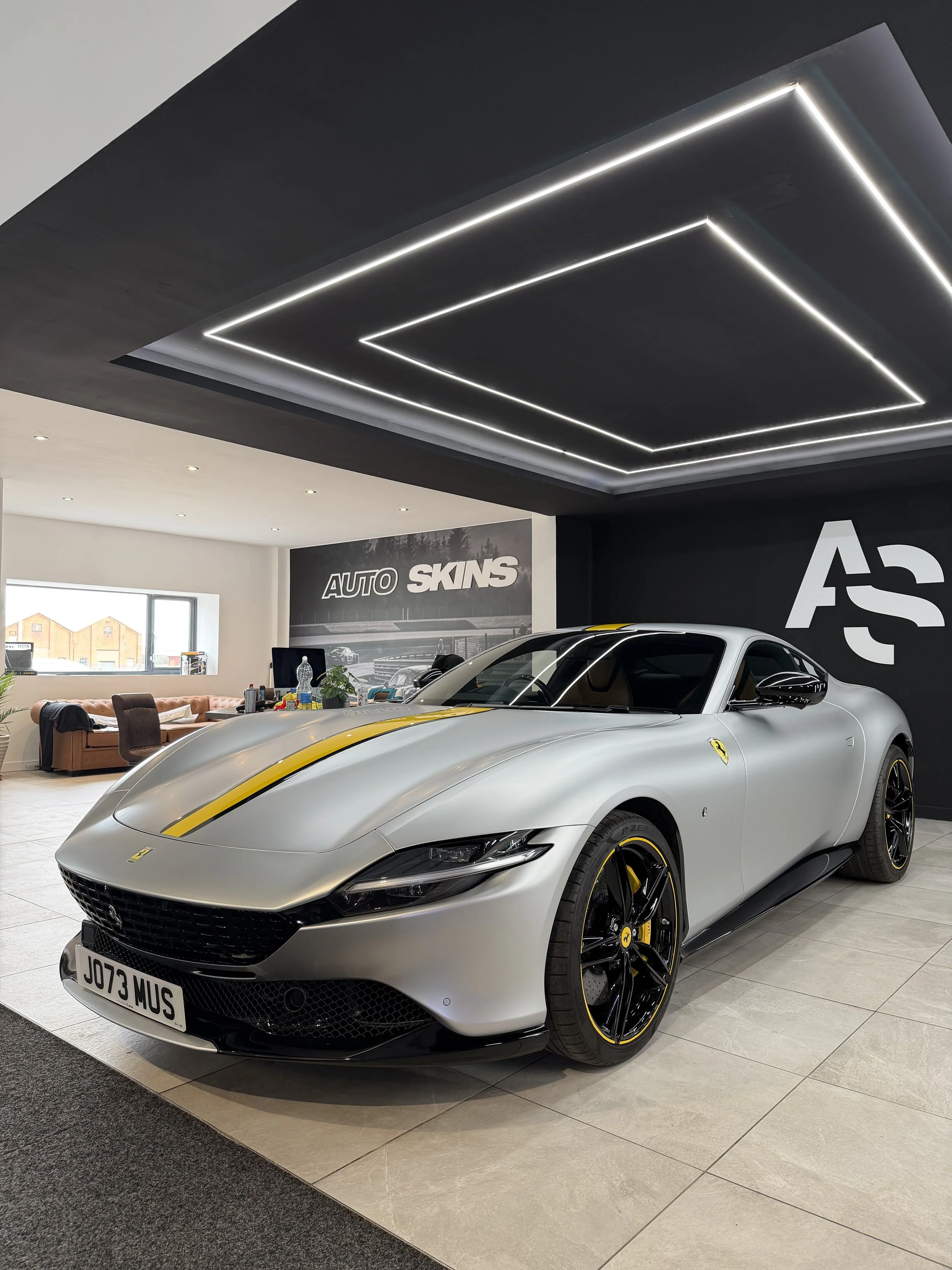 Ferrari Roma Car Wrap