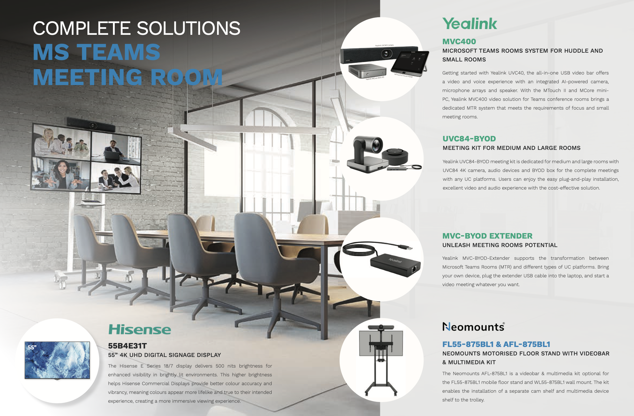 Complete Solutions - MS Teams Rooms