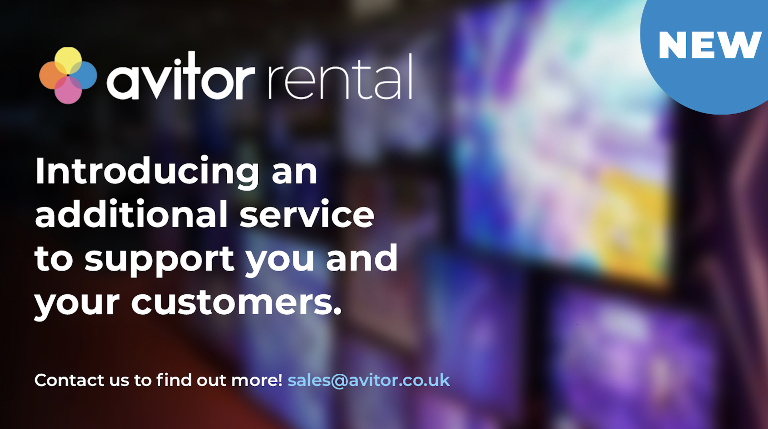 Avitor are pleased to announce the launch of AVITOR RENTAL