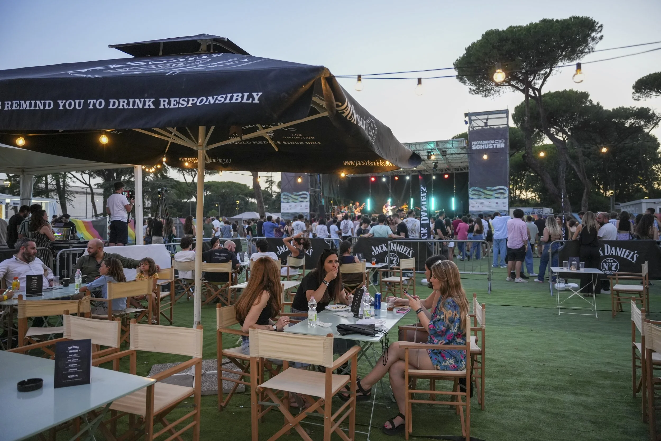 event, jack daniel's, spaghetti, unplugged, music, drink, bar, summer, parco schuster, roma