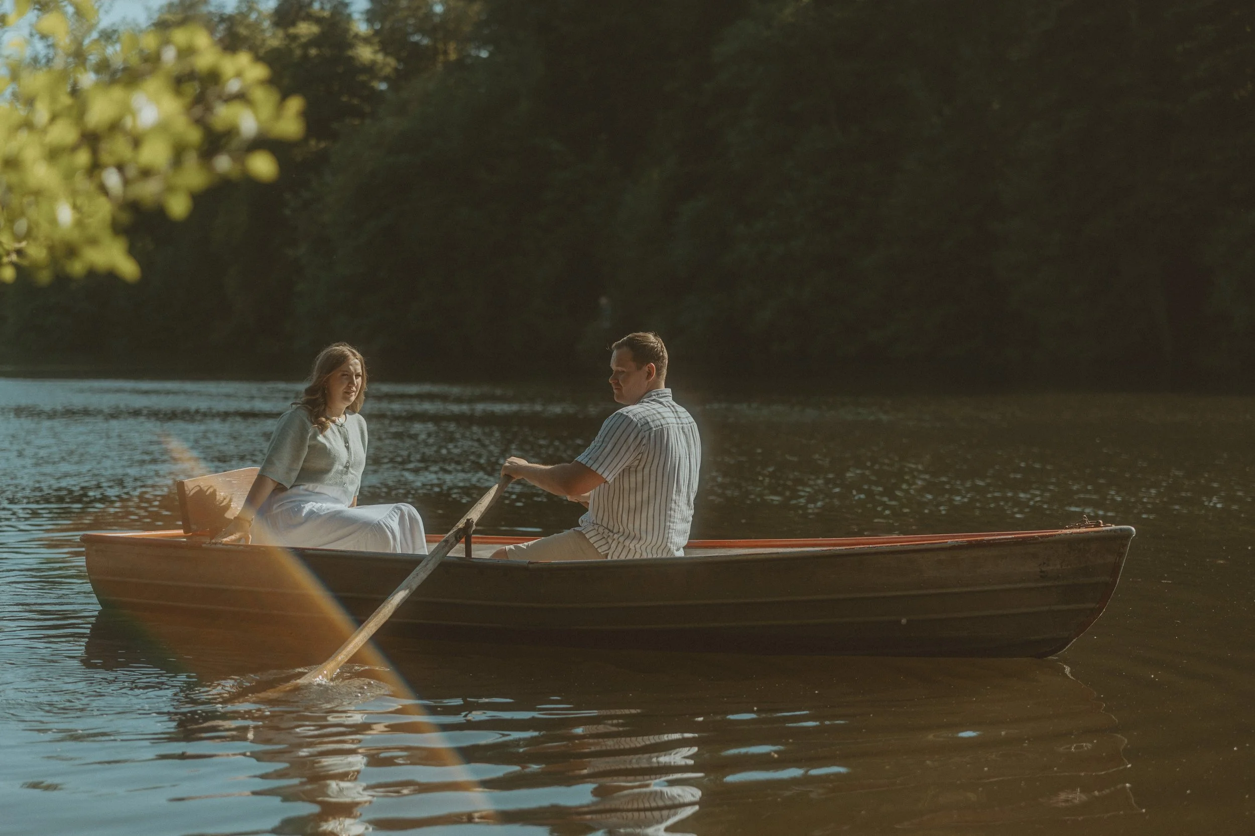 Paarfotoshooting am See