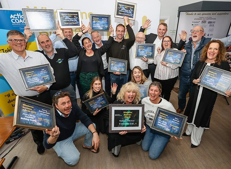 MWSW Business awards - Wimborne group photo