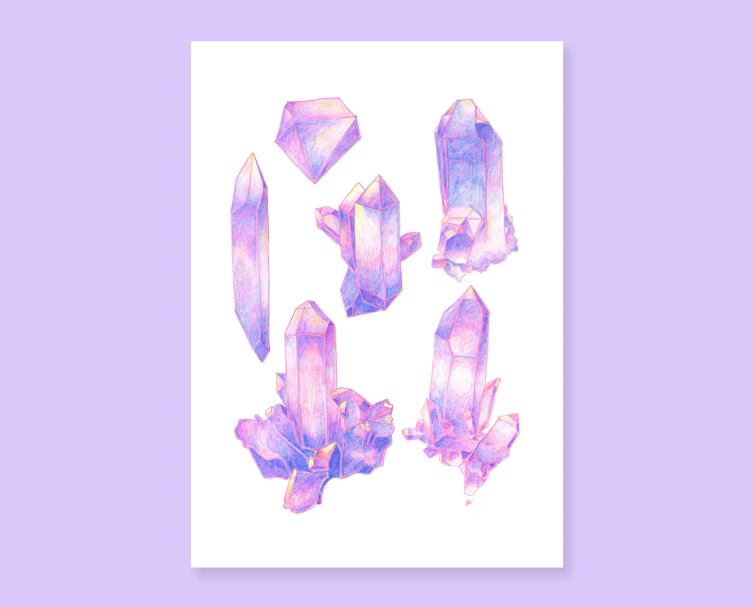 Chrystal drawing