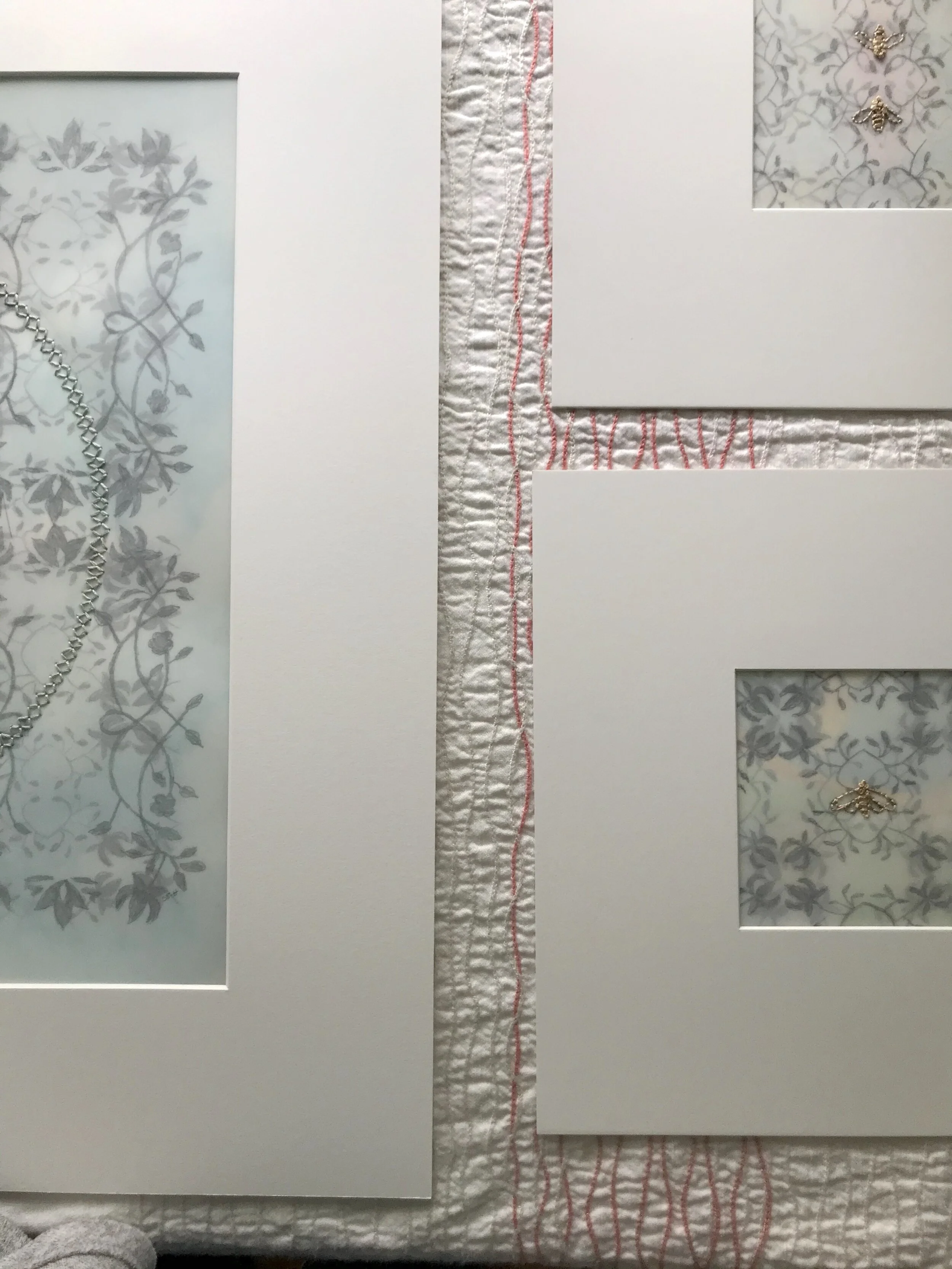 three new works of art ready to go into frames — Shan Bryan-Hanson ...