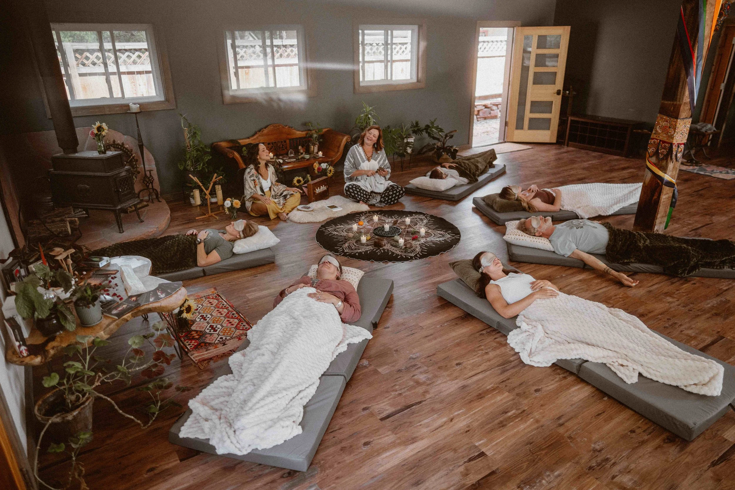 A group psilocybin journey