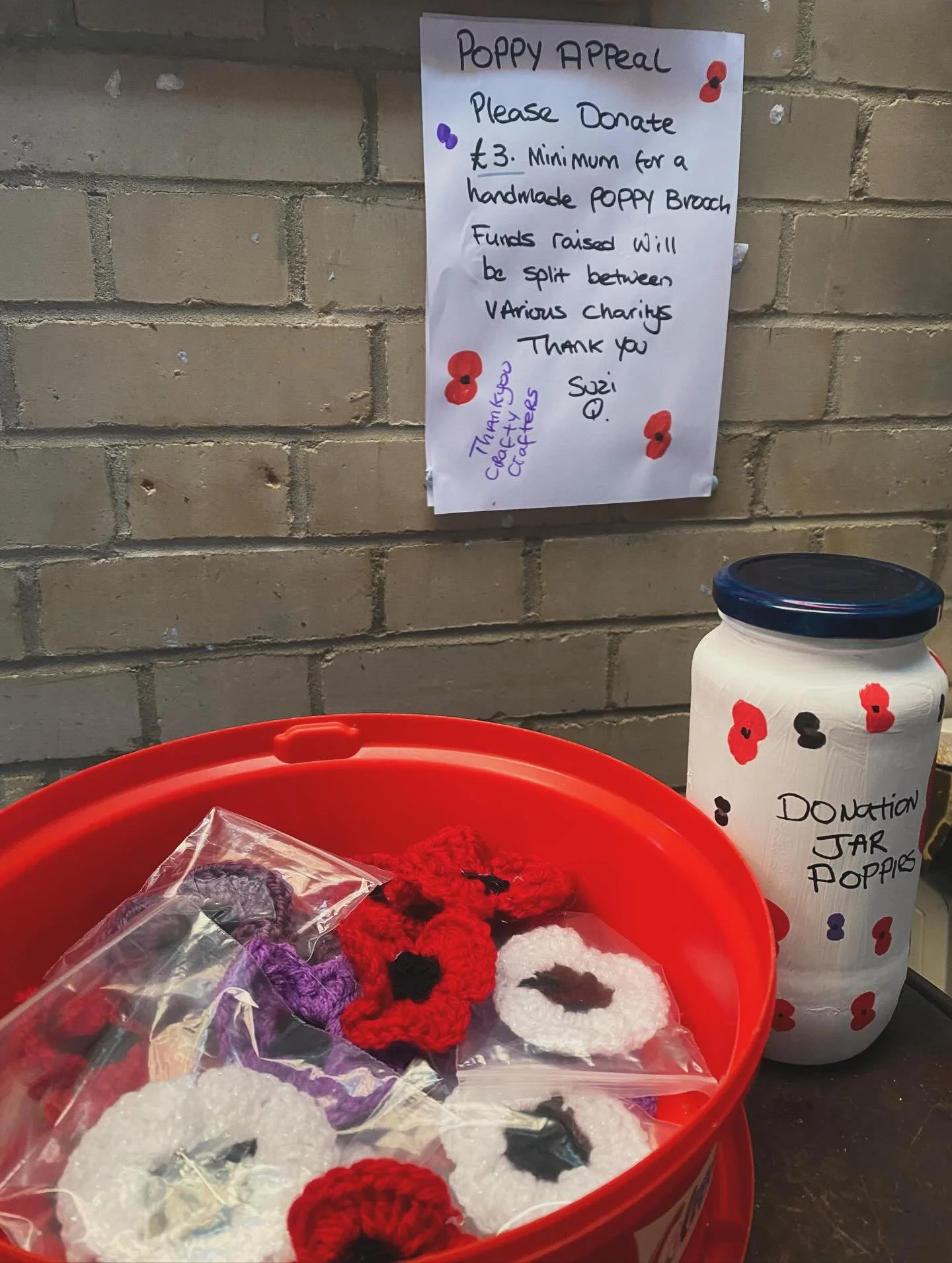 ❤️Poppies for Remembrance: Support the RBL! ❤️

This Remembrance Day (Sunday), wear your poppy with pride and support a fantastic cause! 
We&rsquo;re thrilled to be selling beautiful handmade poppies at Holy Trinity Church, E11 4LD, with proceeds goi