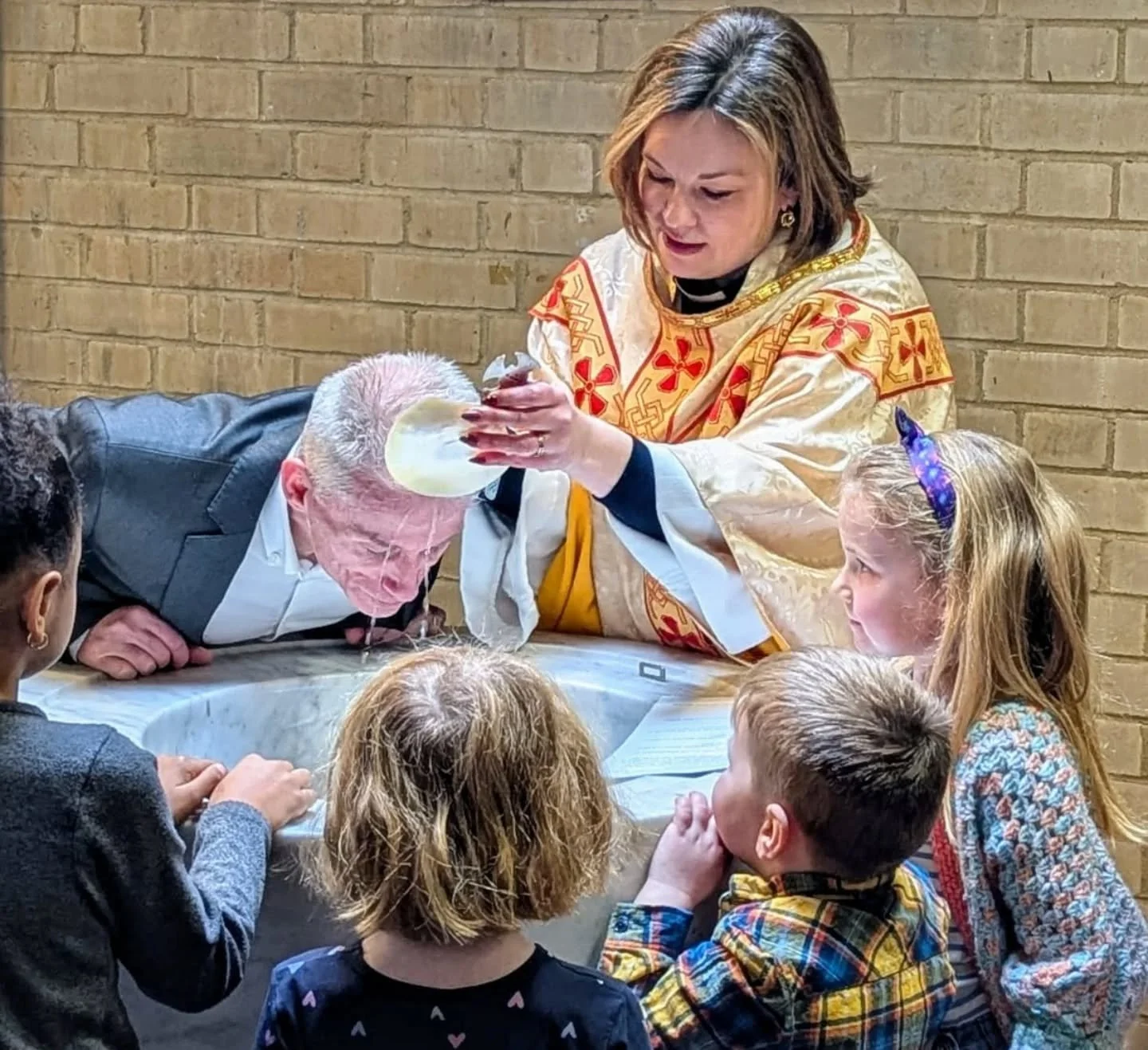 ✨ A Day Overflowing with Grace! ✨
​What an absolutely incredible, soul-stirring day for the Holy Trinity family! Our hearts are bursting. 🎈🙌

​🌊 New Beginnings
​This morning, the water was warm but the welcome was warmer! It was such a profound jo