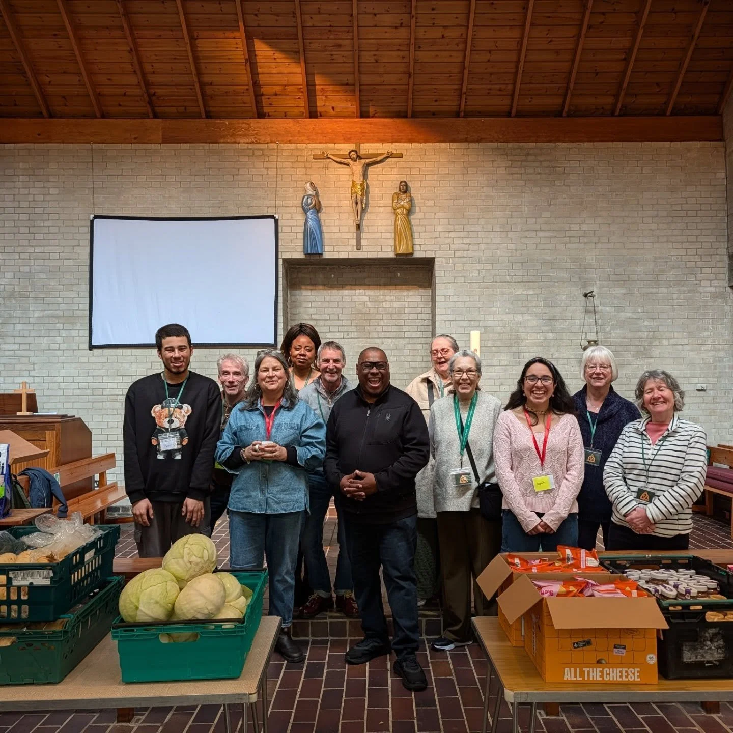 The Best Team in East London! 📍

Meet some of the faces behind the Holy Trinity E11 Community Food Share. Every week, this crew shows up to make sure our neighbours are fed, fueled, and feeling at home.

Whether you&rsquo;re a regular or it&rsquo;s 