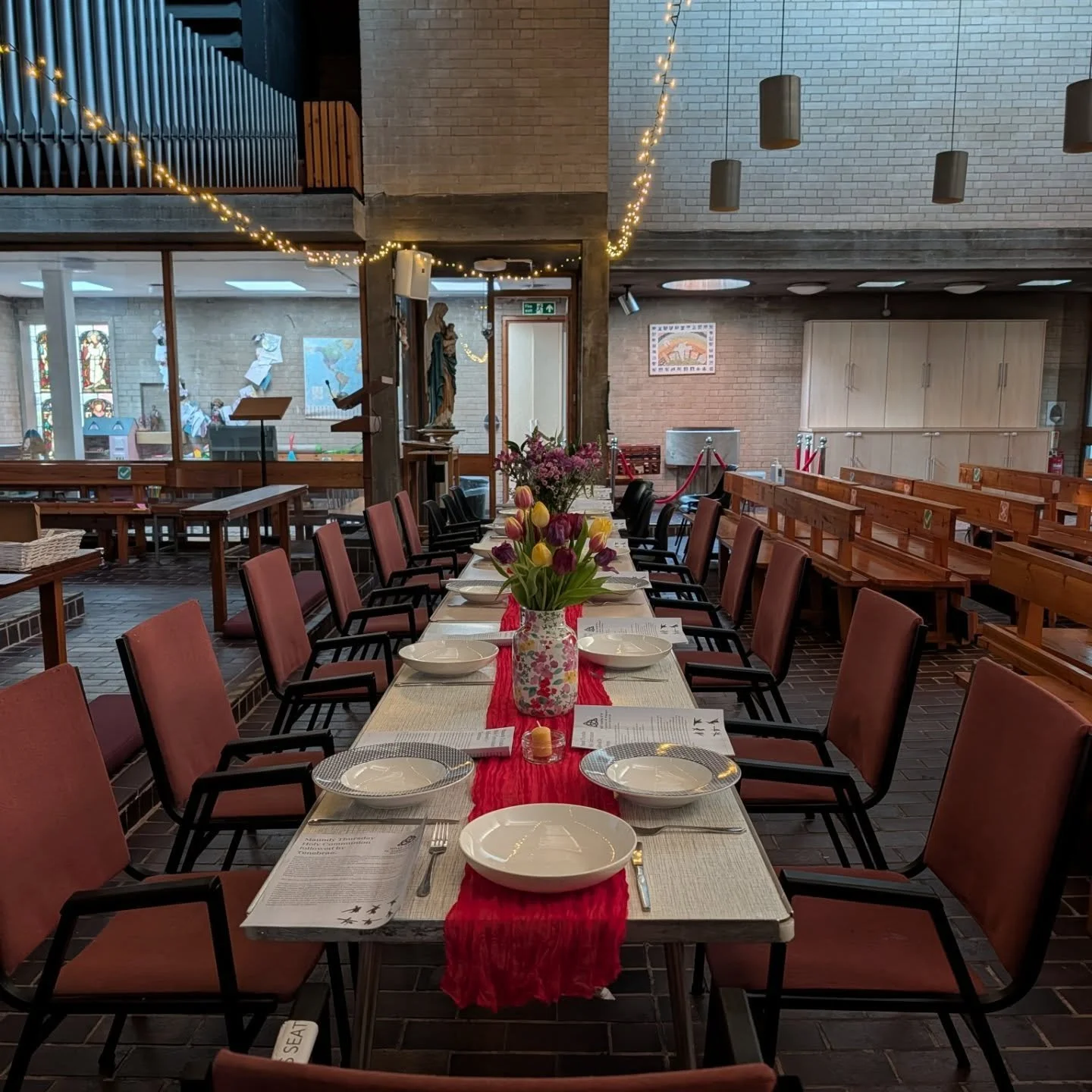 Beautiful to gather as a community to eat, to break bread at Holy Communion and journey the Tenabrae together. 

The Basin. The Bread. The Betrayal. 🍞🌿

Tonight, we stand at the threshold of the Passion. Maundy Thursday isn't just a rehearsal for t