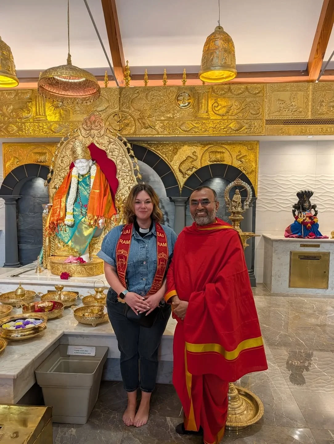 A beautiful day of celebration in Cathall, Leytonstone for the opening of the new Temple.🕯️

Beyond the stunning transformation of the building, the spirit of the people shone through. From the delicious chai to the deep conversations about faith an