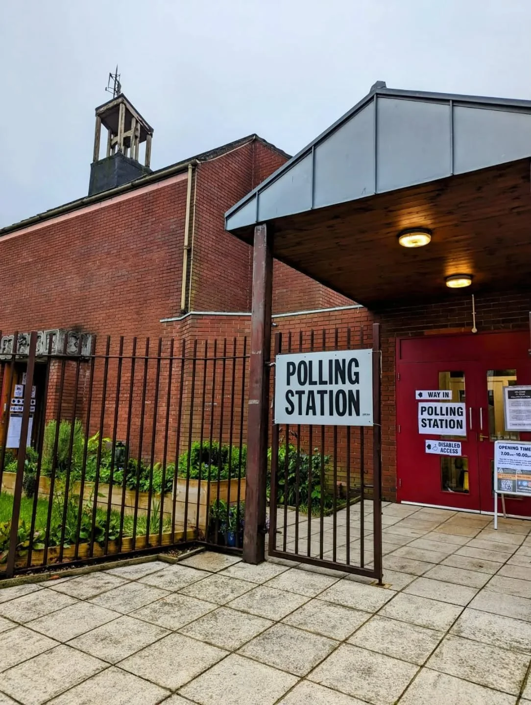 🗳️ Important Update for Tomorrow!
Please take a moment to read these changes to our usual schedule for tomorrow, Thursday:

🏛️ Polling Station Notice
The church will be closed to the general public for all general activities as we serve our communi