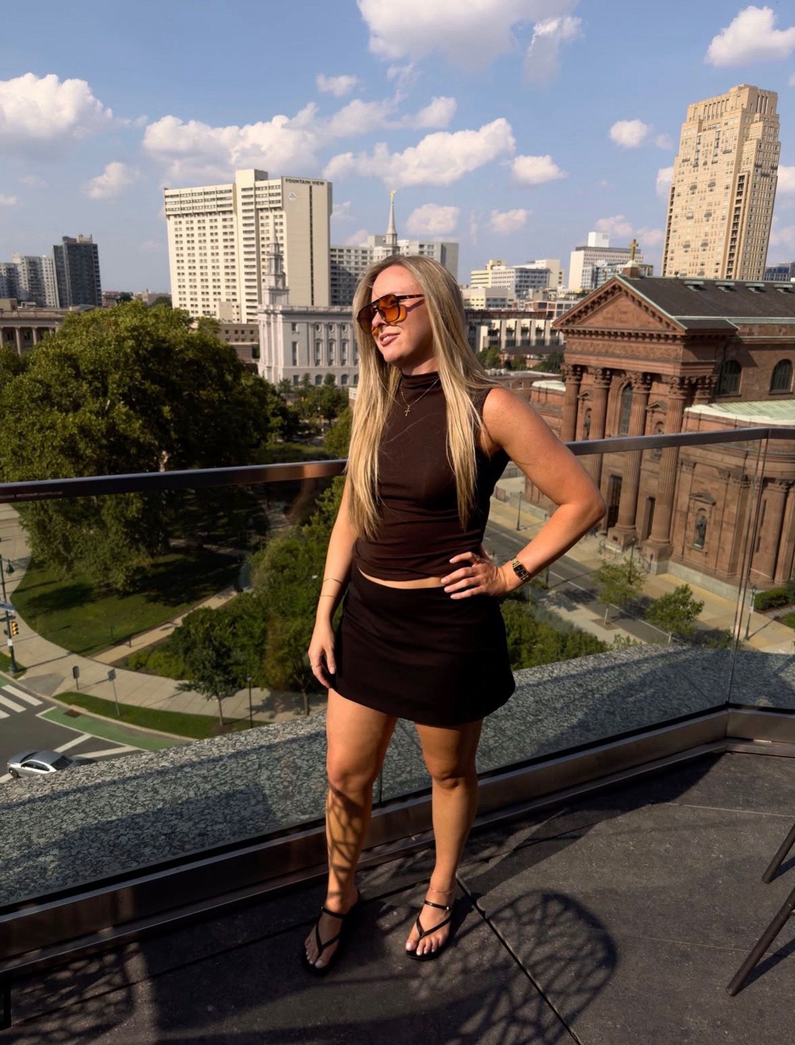 It&rsquo;s still rooftop season ☀️

One round of Express 🤎🥂