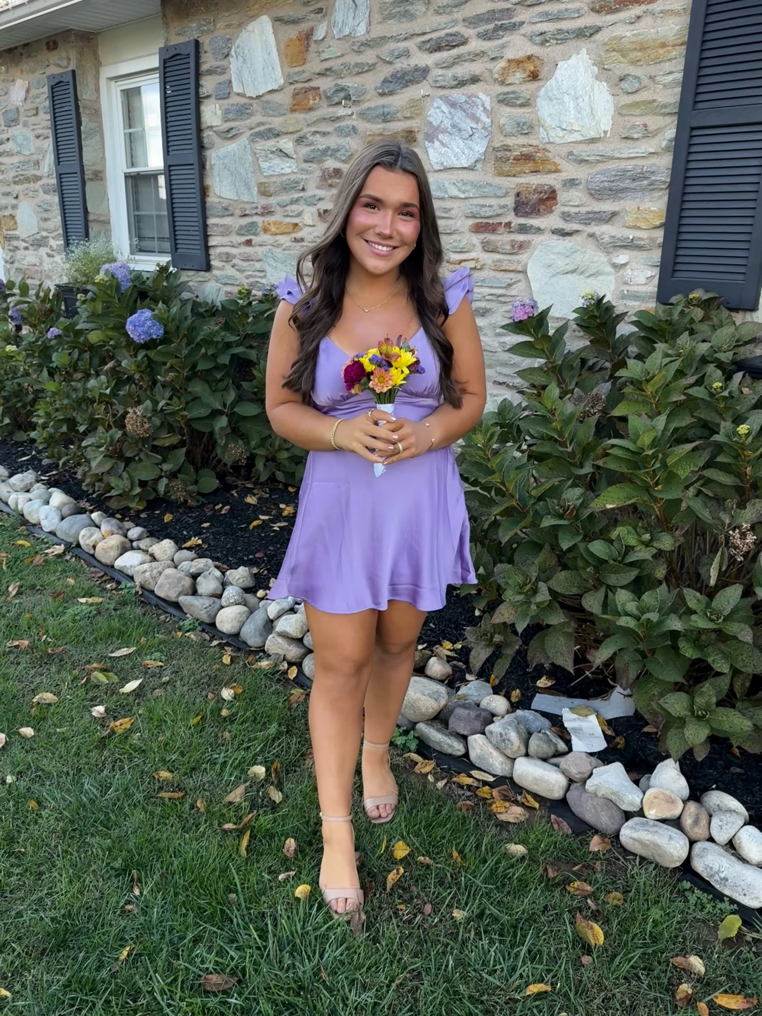 It&rsquo;s HoCo szn 💜 

2 rounds of Express on this bronzed beauty ✨💐