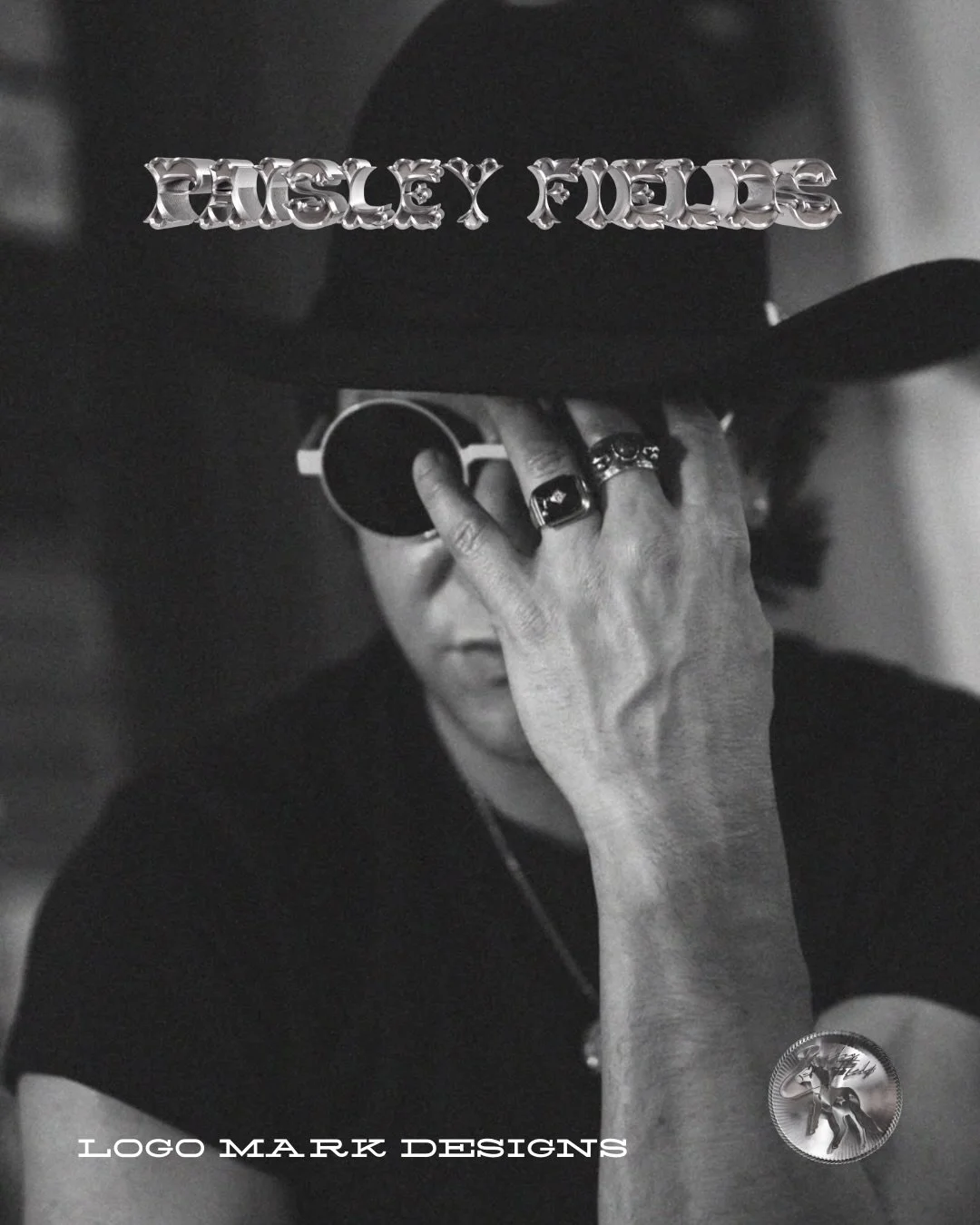 Proud to share this new logo I designed for @paisleyjamesfields , a queer country music artist whose storytelling, honesty, and genre-bending sound inspire so much creativity.
It was a joy bringing their vision to life&mdash;balancing bold character,