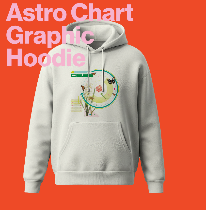 Astro Chart Pullover Hoodie