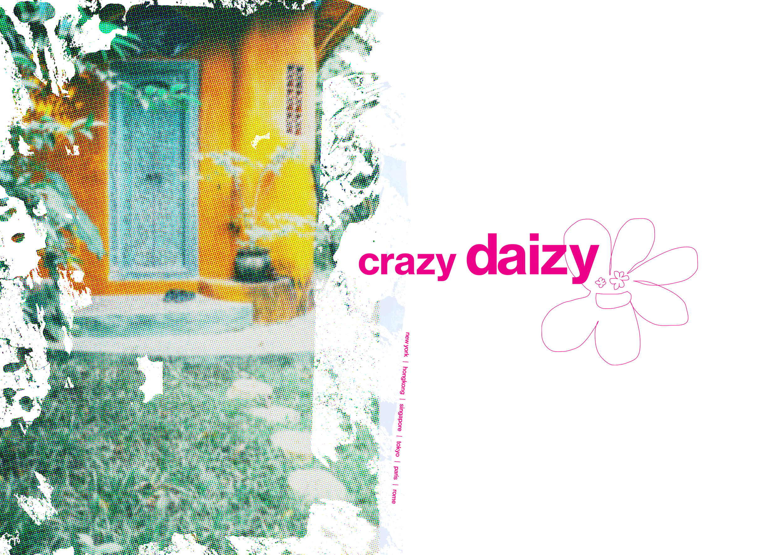 graphic design ad using typography, photography and adobe suite.