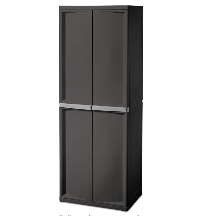 Sterilite 4 Shelf Cabinet