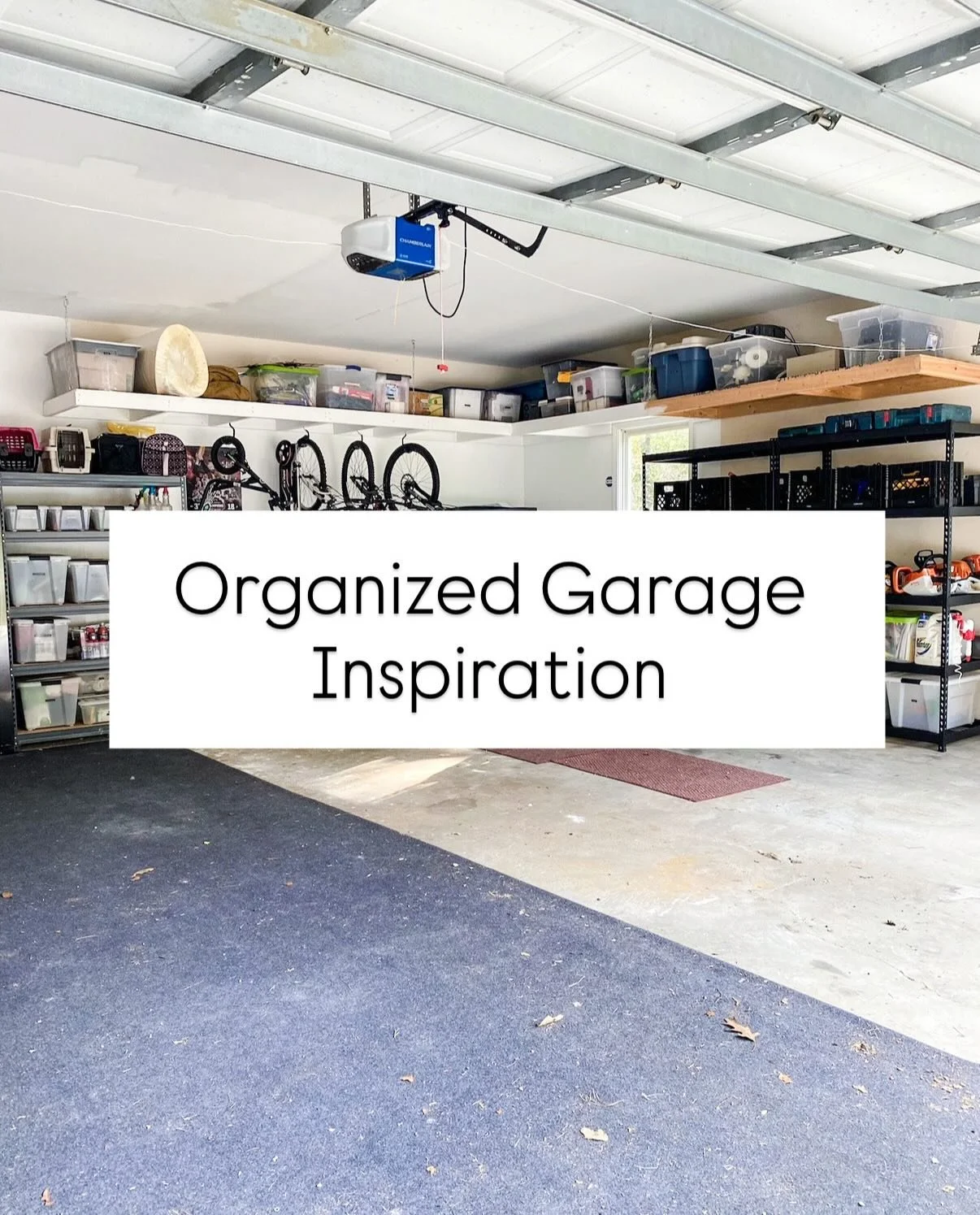 Is reorganizing your garage on your New Year&rsquo;s resolution list? Use our inspo or let us help you do it!
&bull;
&bull;
&bull;
Book a free consult or find our favorite organization bins, labels, wall hooks, shelves, etc. through the link in our b