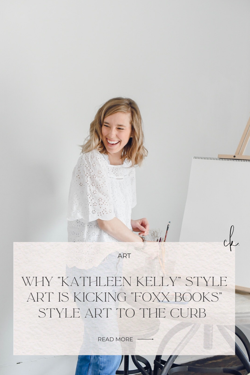Why kathleen kelly style art is kicking FOXX books style art to the curb courtney kibby designs