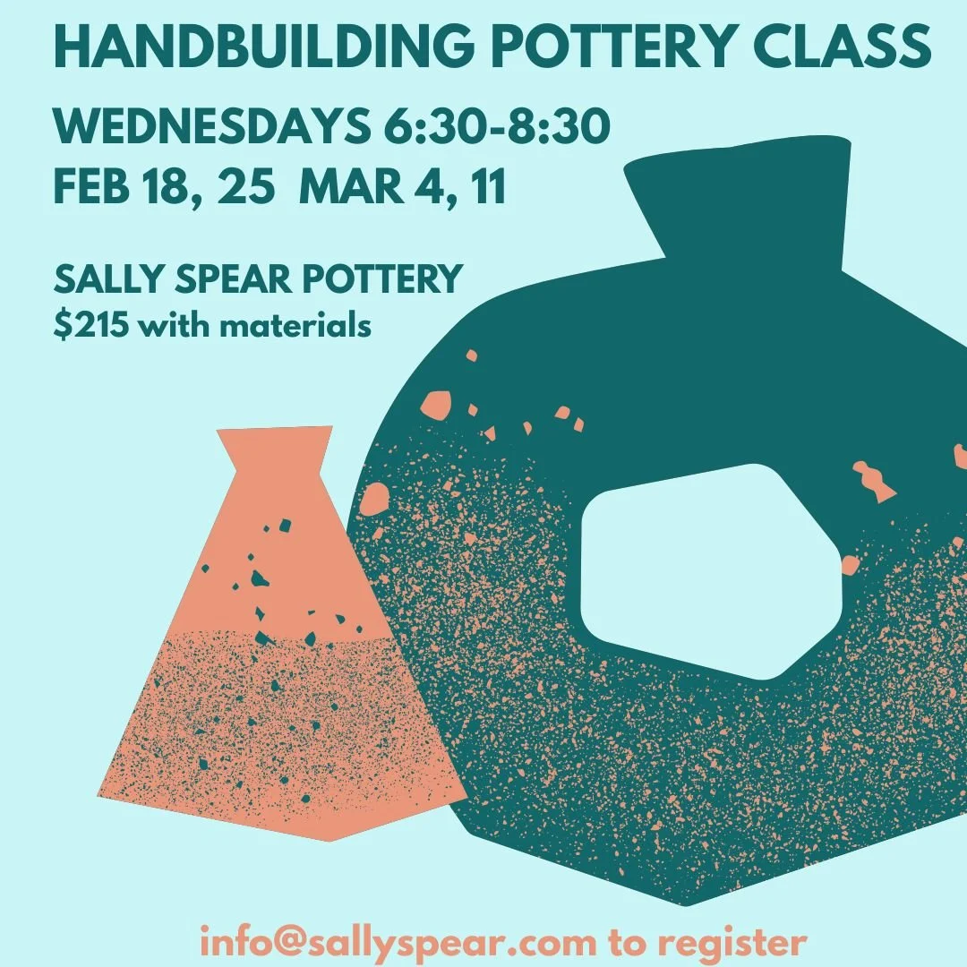 4 Week HandBuilding Pottery Class