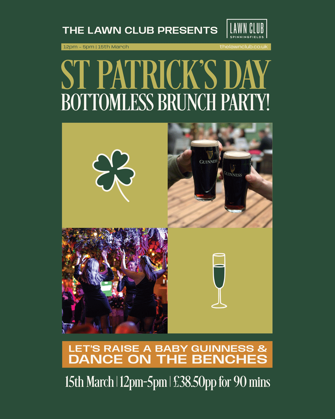 Bottomless Brunch In Manchester The Lawn Club