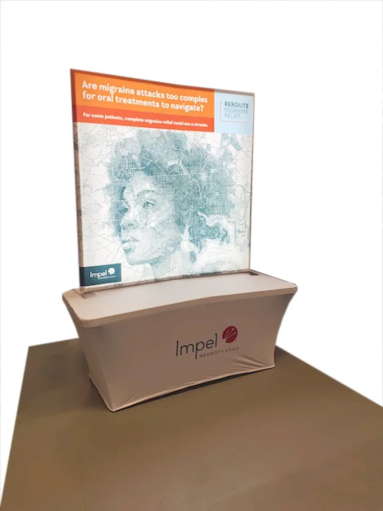 Brite Tabletop Samples — Tiger Presentations | Trade Show Displays