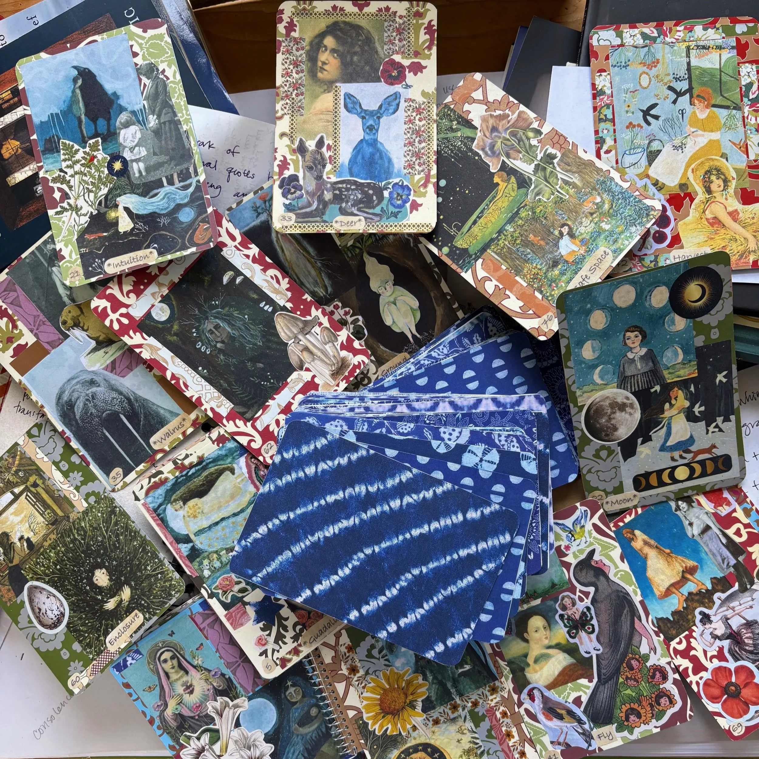 Make Your Own Oracle Cards workshop--coming this fall