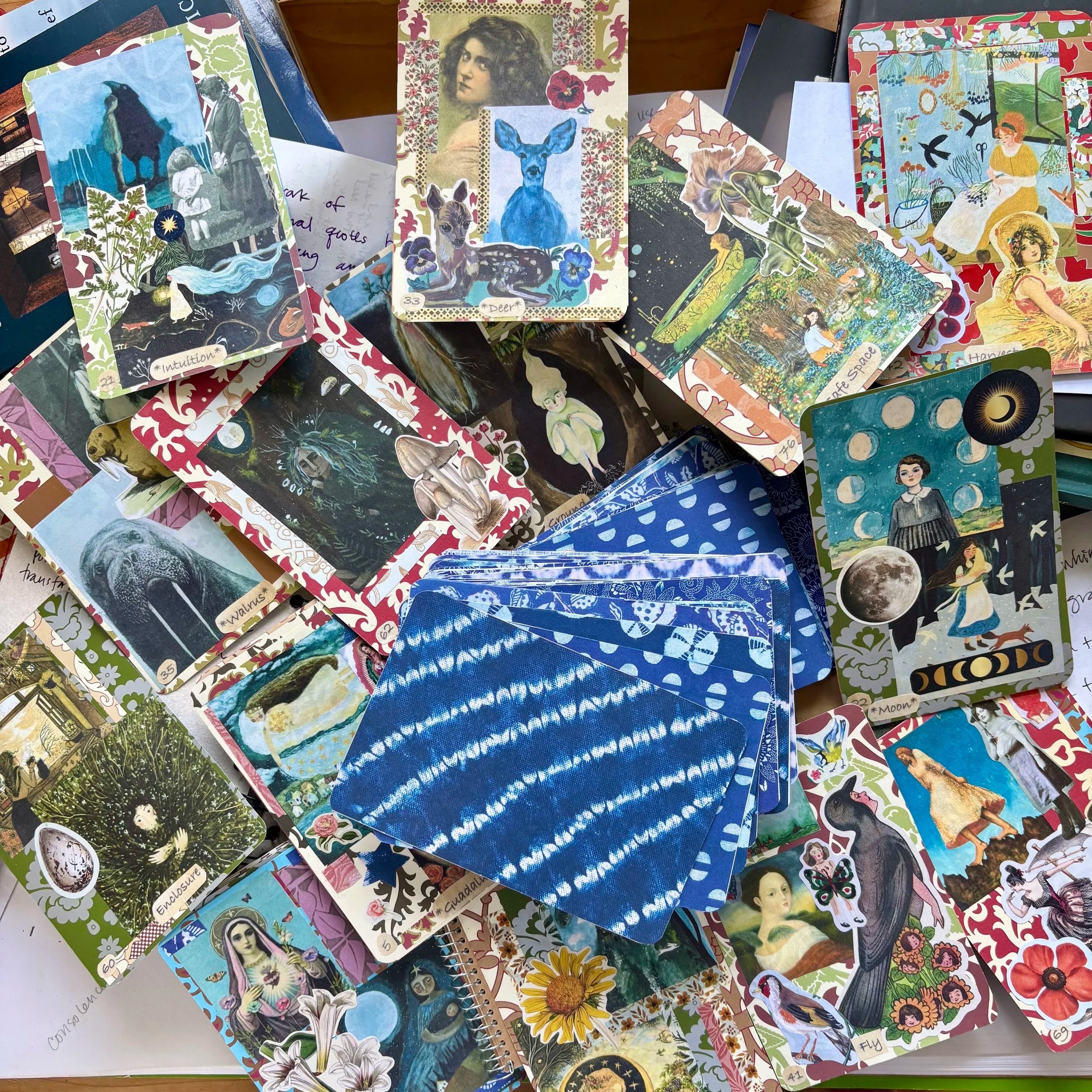 Make Your Own Oracle Cards workshop--VIRTUAL--session #1