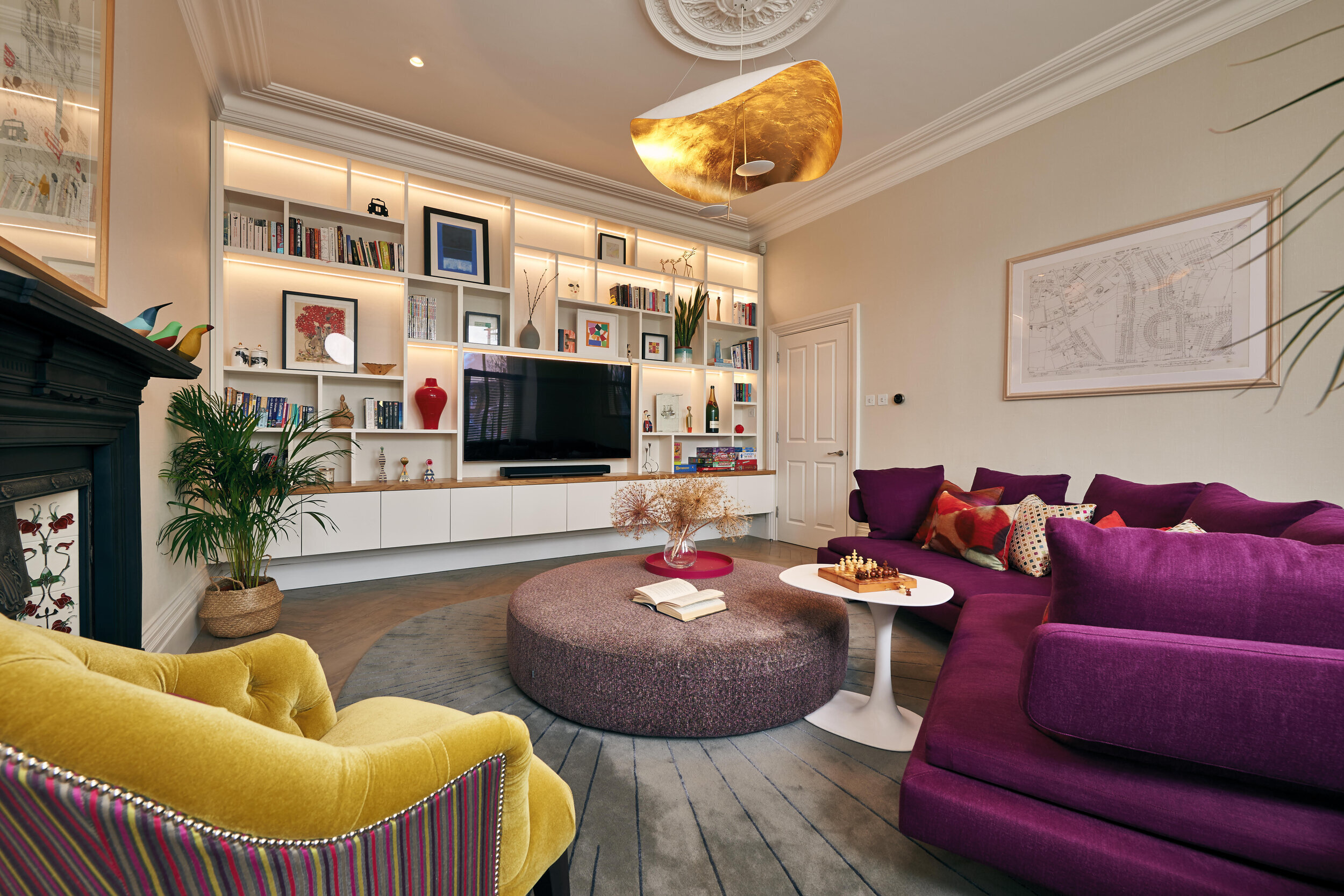 Highgate: Bespoke hand-tufted wool & silk rug
