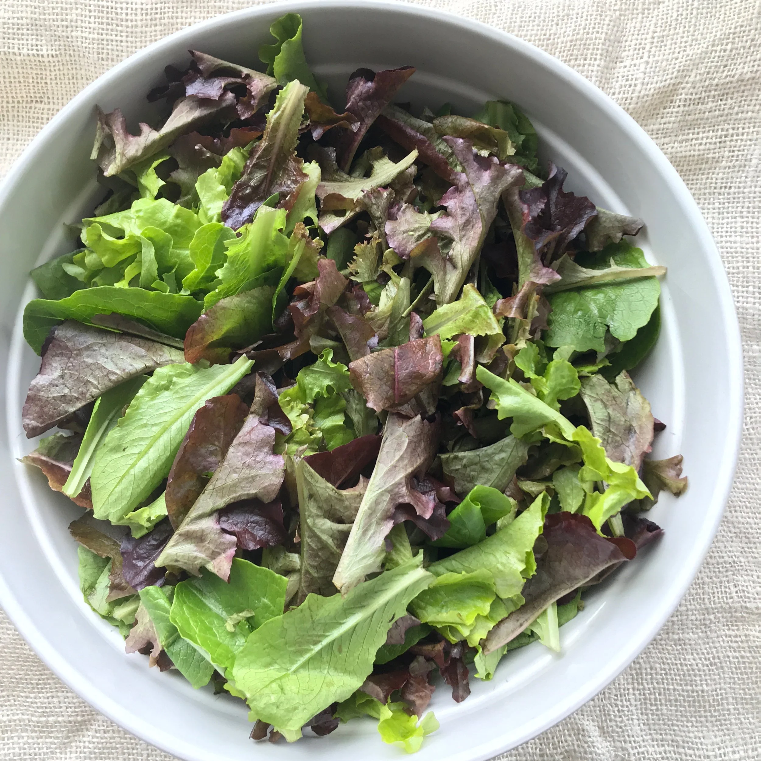 Unwashed Organic Baby Greens (8 oz)