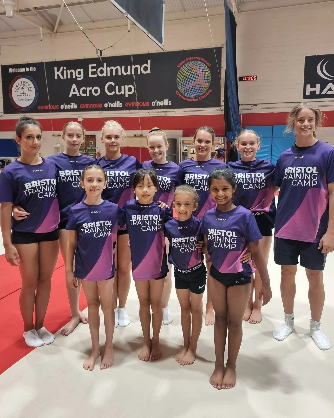 We&rsquo;re BACK!

Our Elite Pathway gymnasts spent their first session back after summer break training at The Bristol Training Camp!

A lot of valuable lessons were learned to take into the next competition season!

#bristoltrainingcamp2025 #gymnas